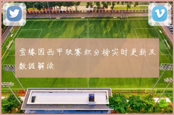 雪缘园西甲联赛积分榜实时更新及数据解读
